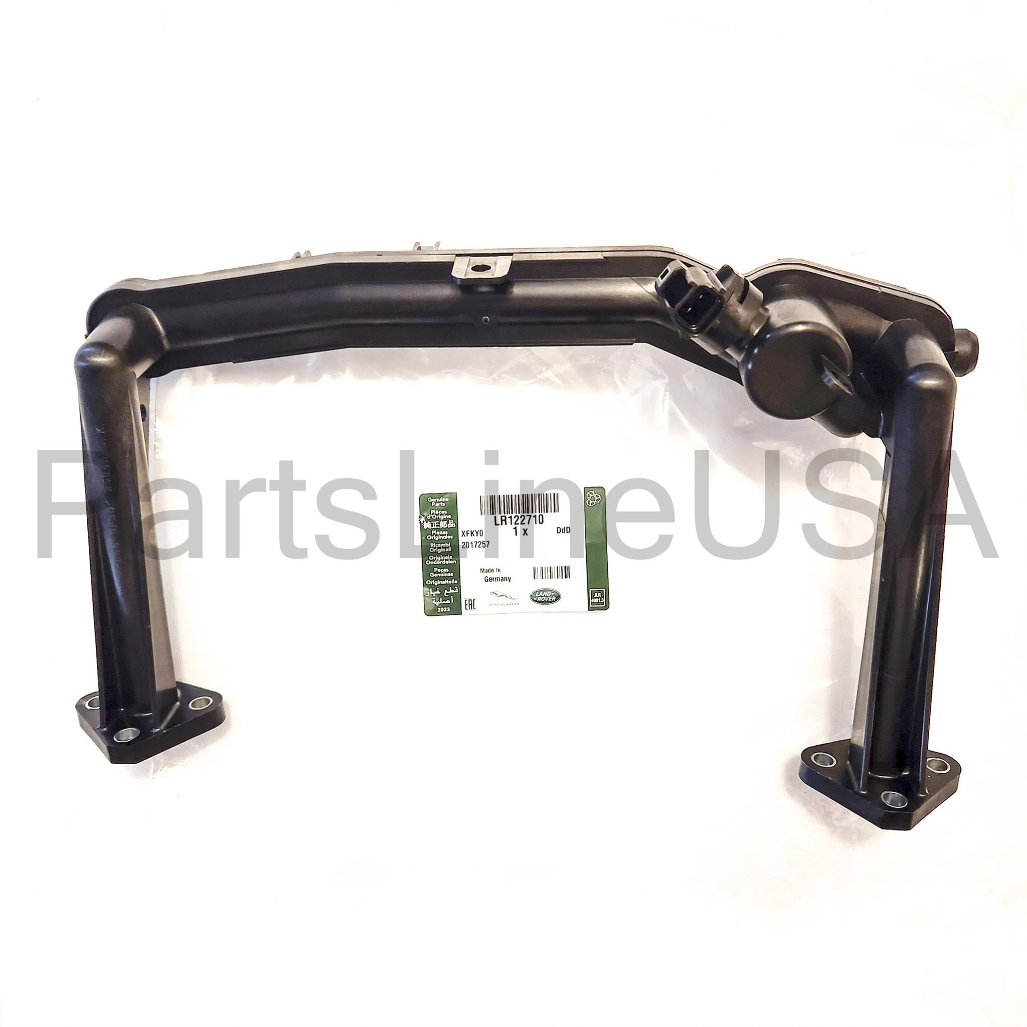 Picture of Genuine Land Rover Range Sport LR4 V6 Heater Manifold Tube with Sensor LR122710